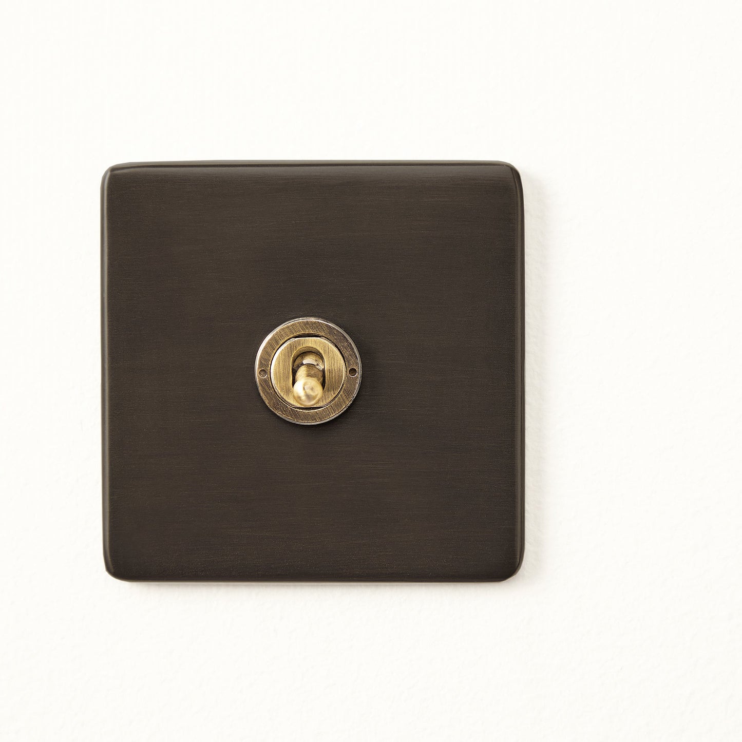 One gang 2 way Florence toggle switch in bronze