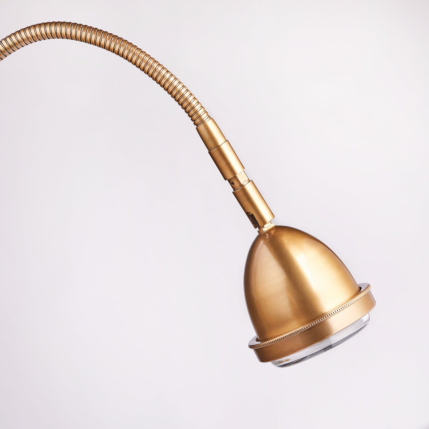 Beamish reading lamp in antiqued brass