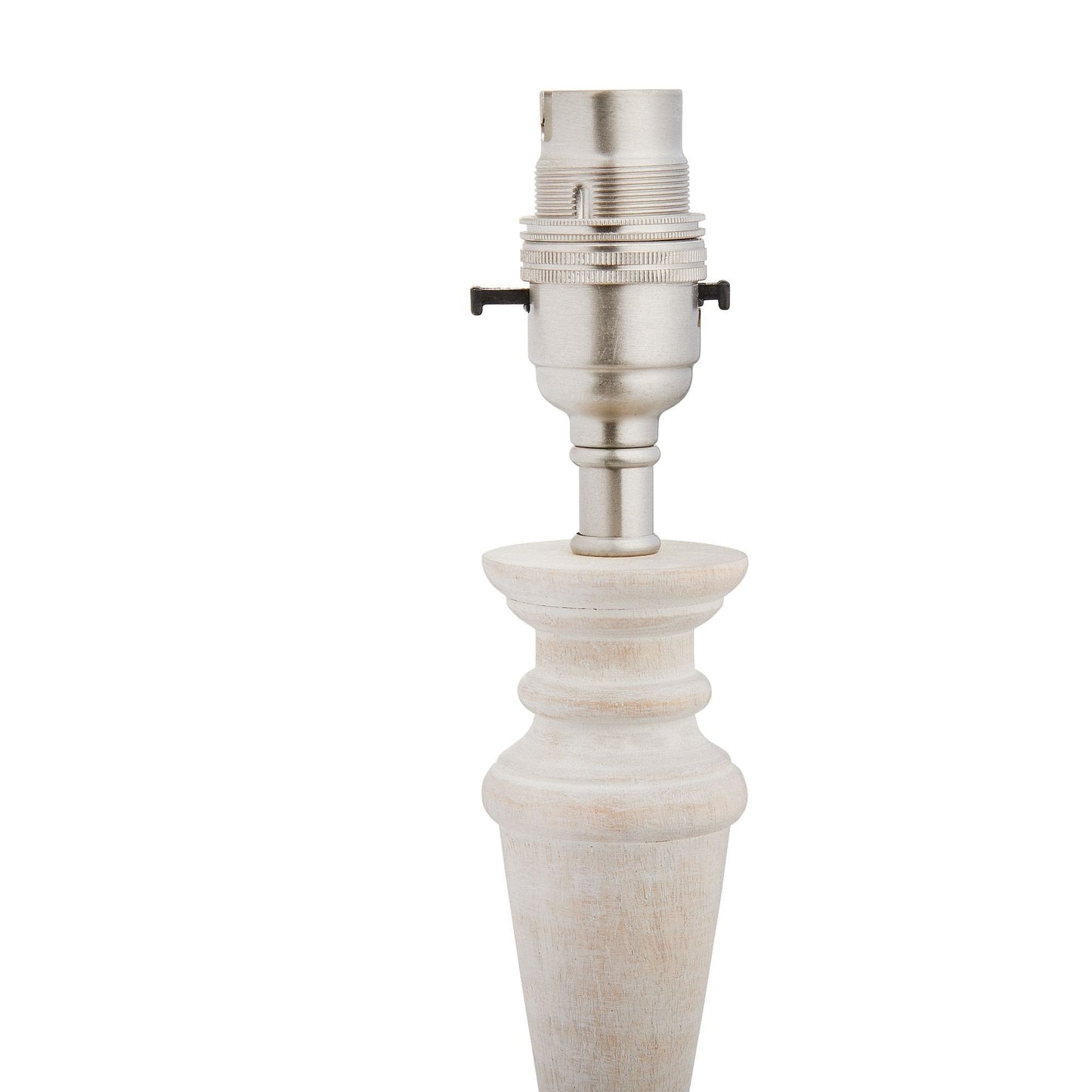 Fred table lamp in natural whitewash
