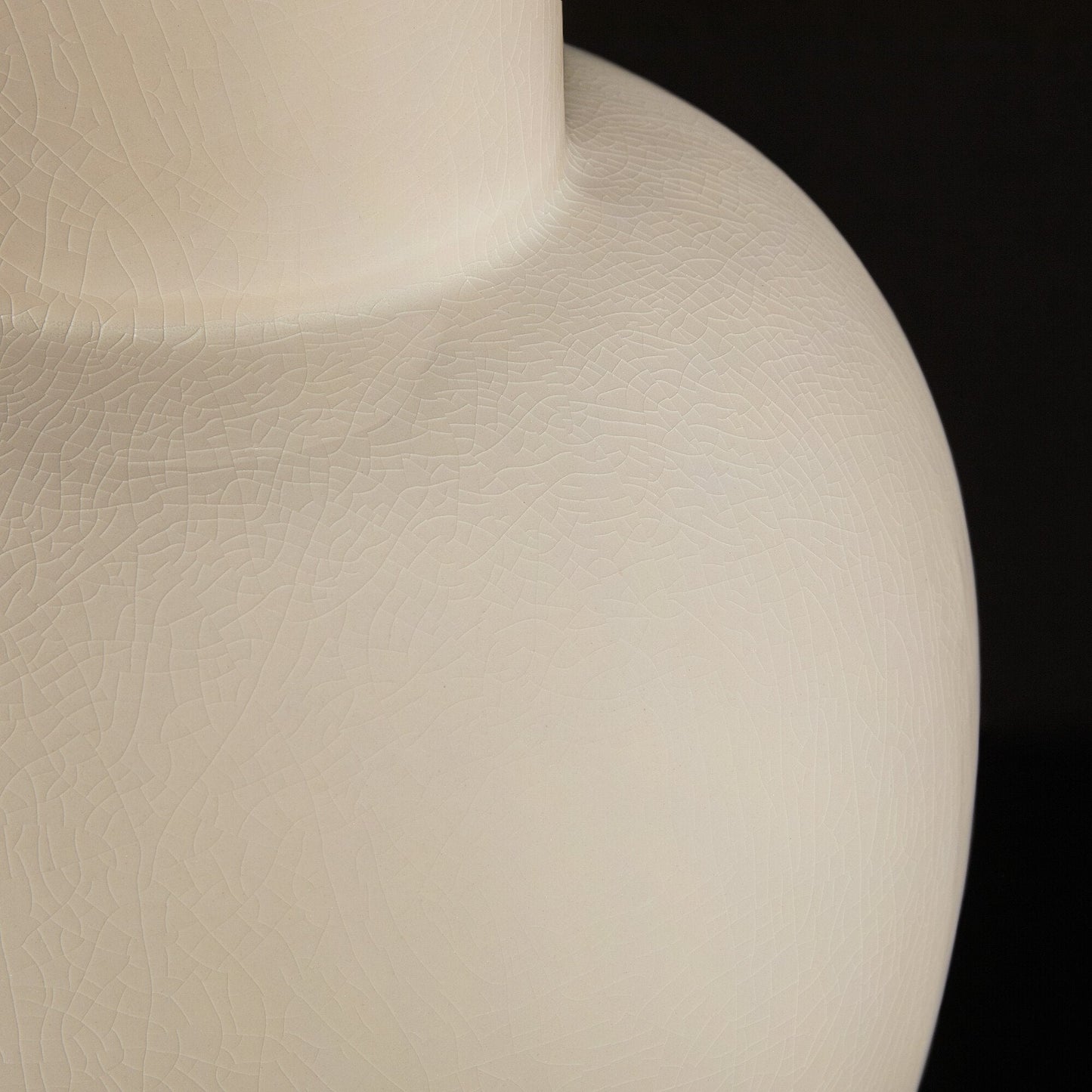 Larger Lolita table lamp in a stone glaze