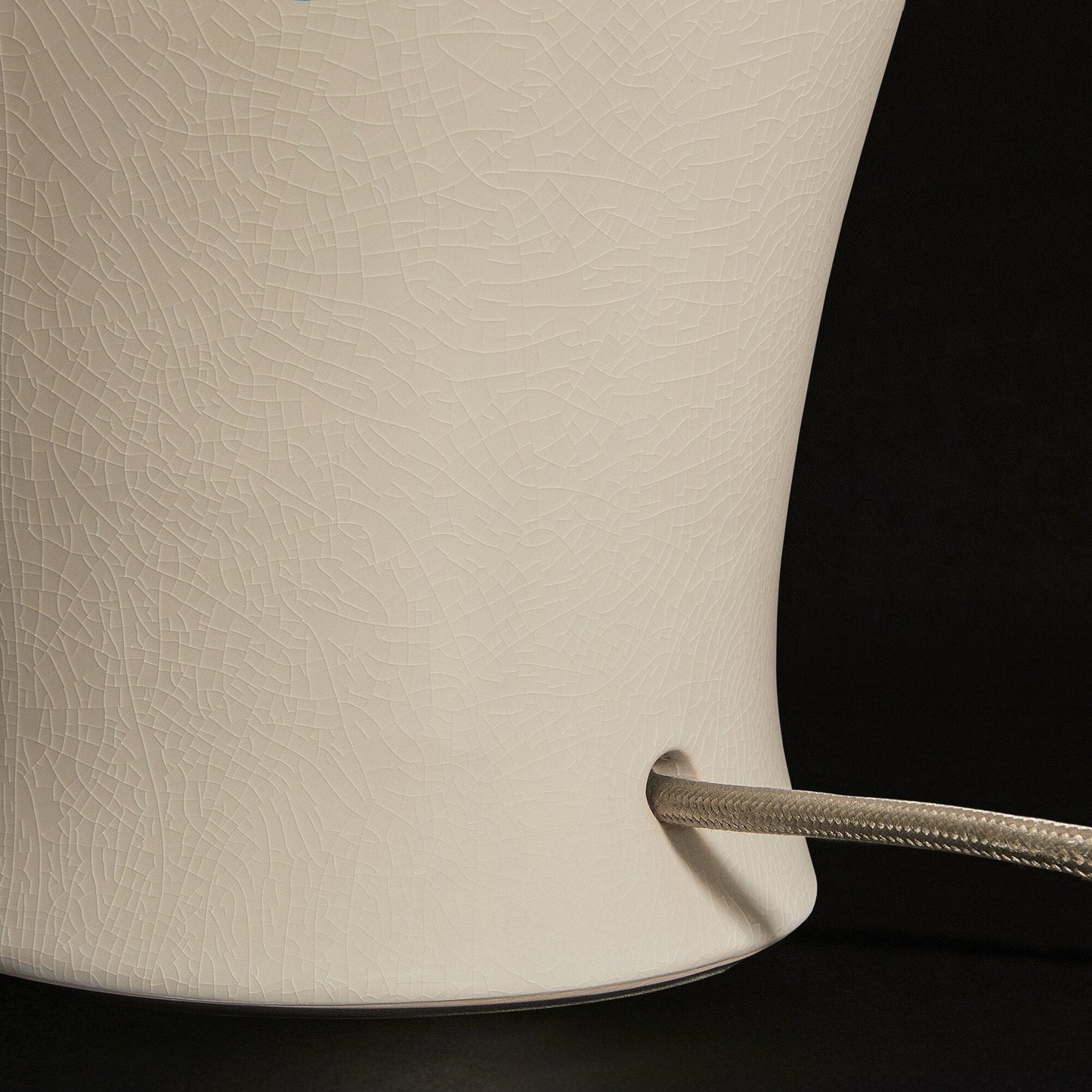Larger Lolita table lamp in a stone glaze