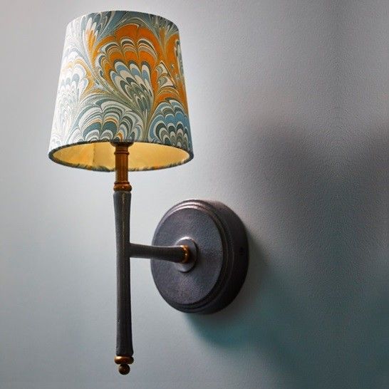 Twiglet Wall fitting in aluminium and brass