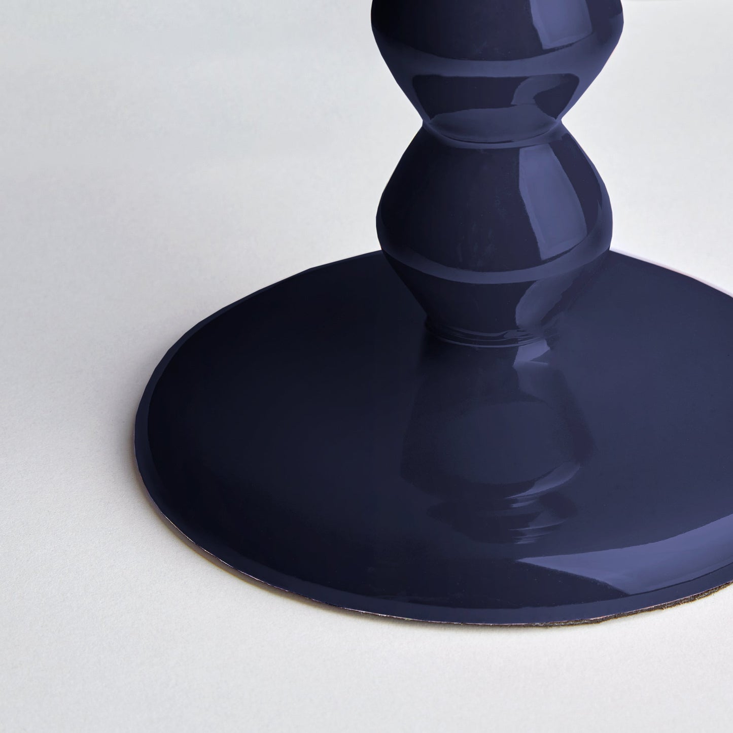 Smaller Mildred candlestick in navy