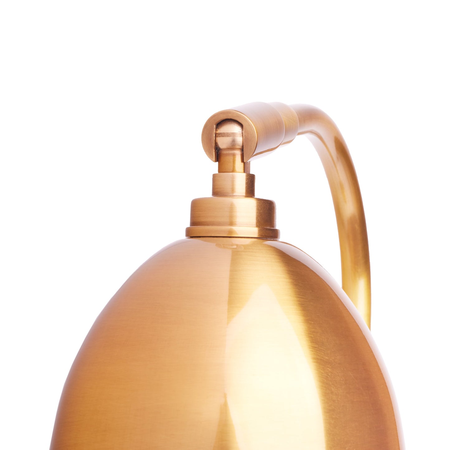 Obama Desk Light in Antiqued Brass