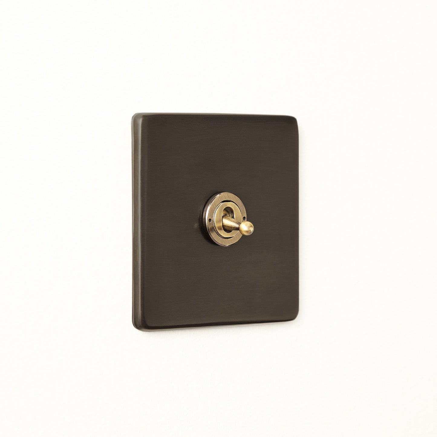 One gang 2 way Florence toggle switch in bronze