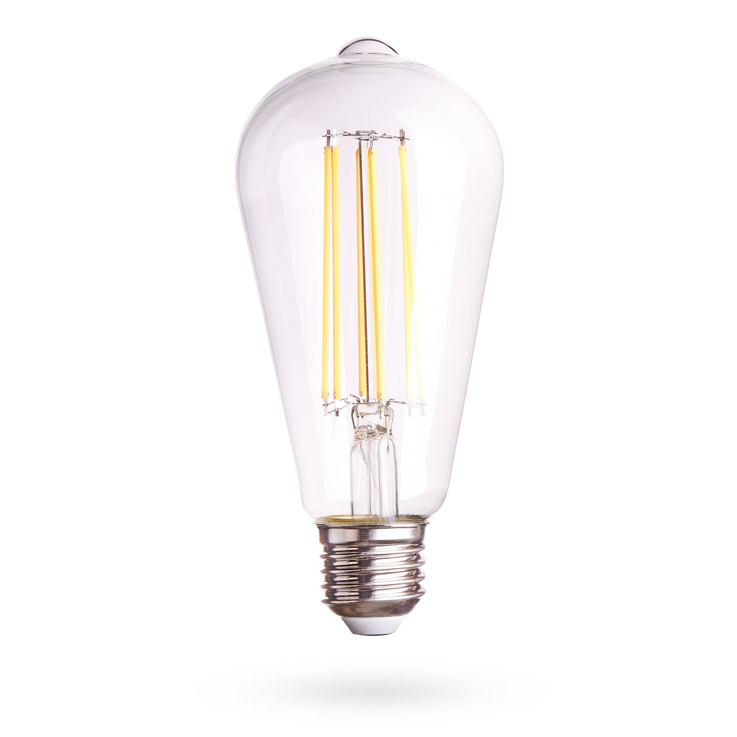 Large 8 watt LED filament bulb with E27 fitting