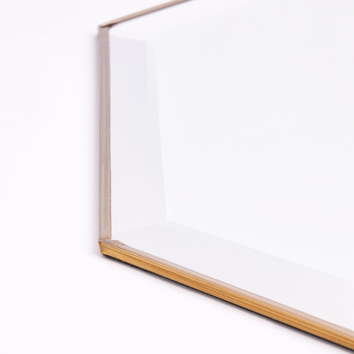 Octagonal bevelled Luxor mirror