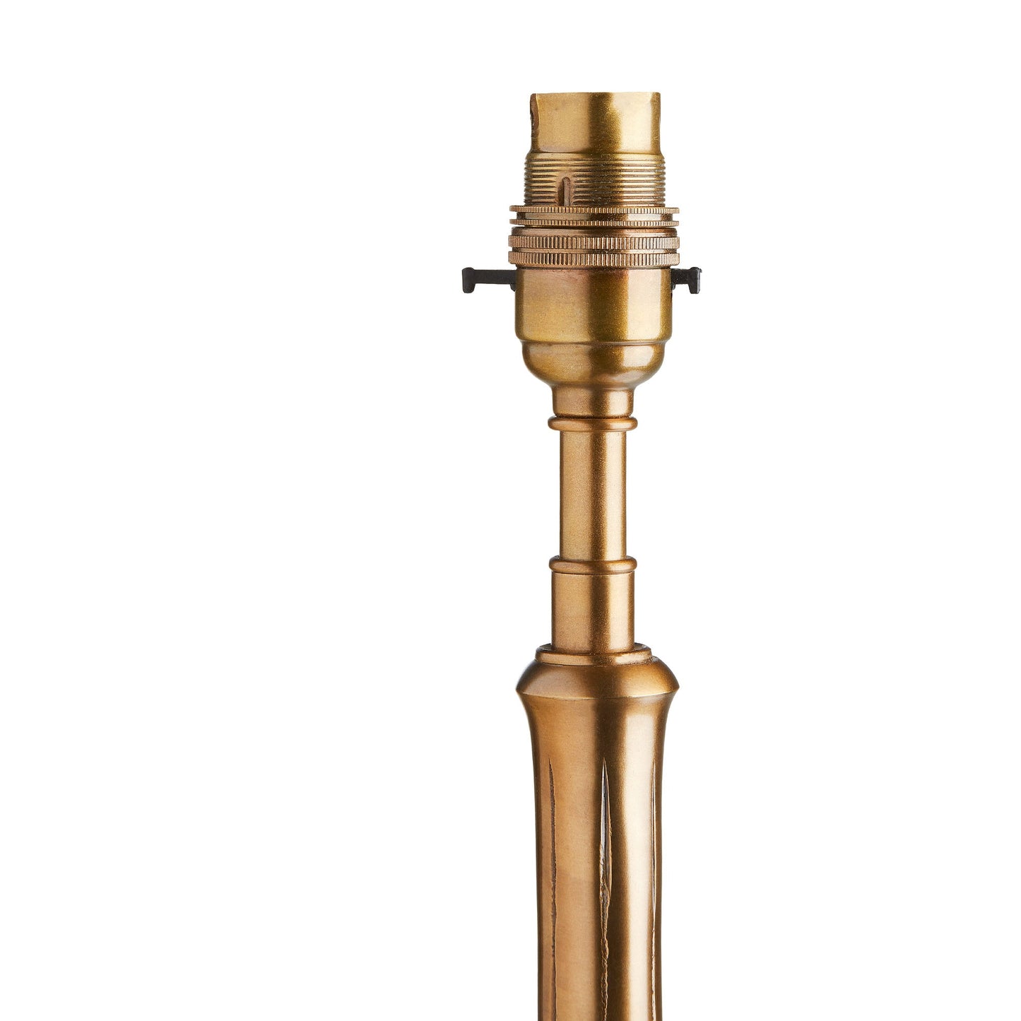 Bamboozle floor lamp in antique brass