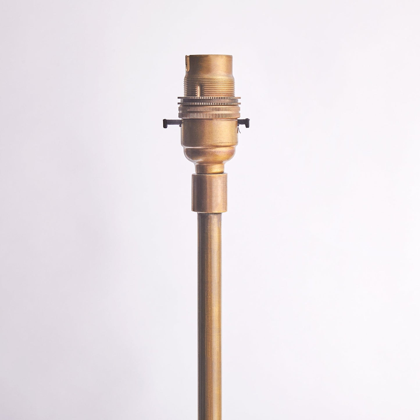 Darcy standing lamp with brass tray