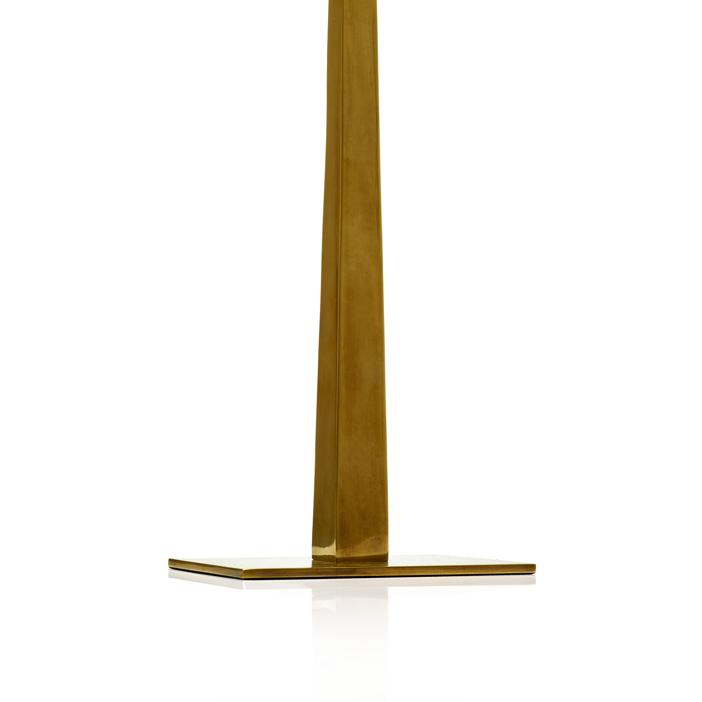 Larger Trafalgar table lamp in antique brass