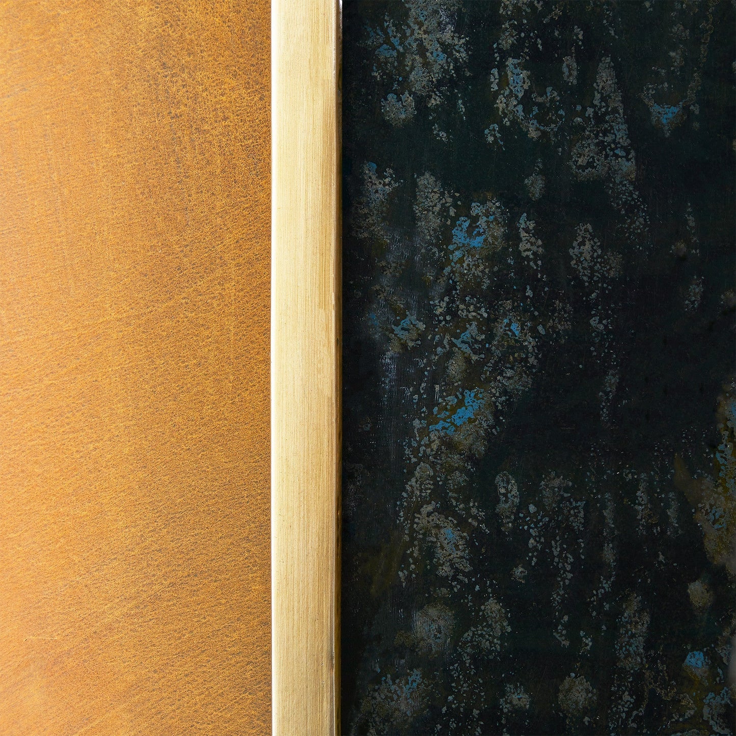 Kite wall mounted candle holder in antiqued brass