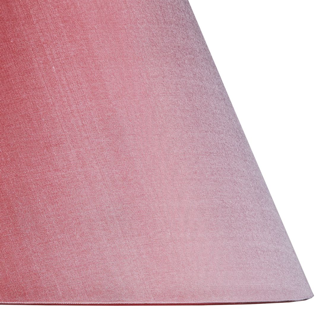 25cm empire lampshade in antique rose dupion silk