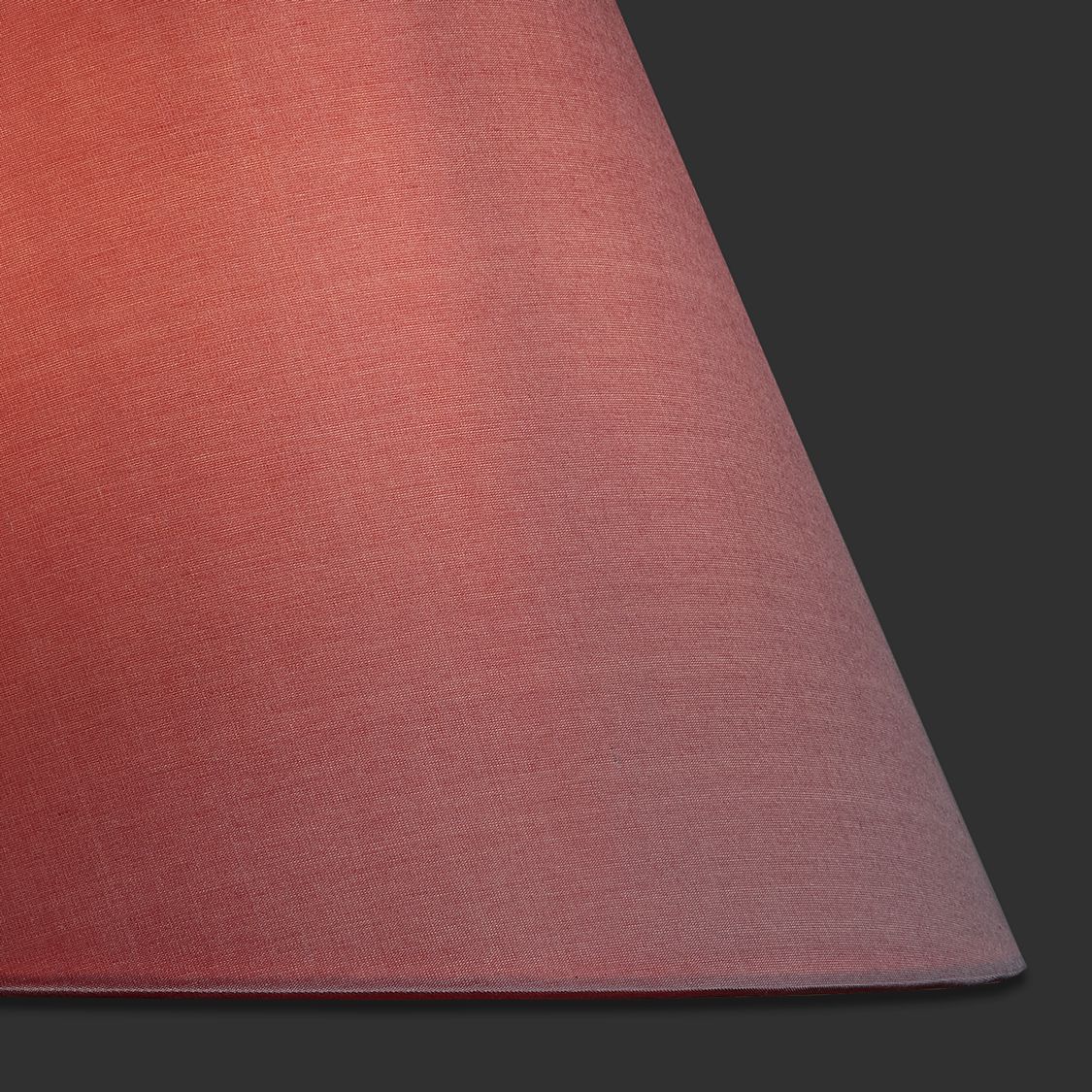 25cm empire lampshade in antique rose dupion silk