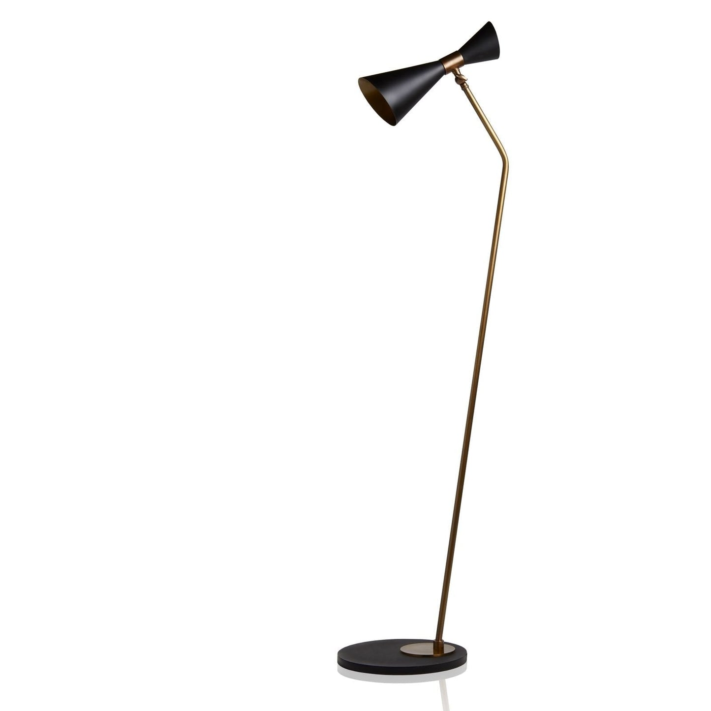 Bow Tie floor lamp in black