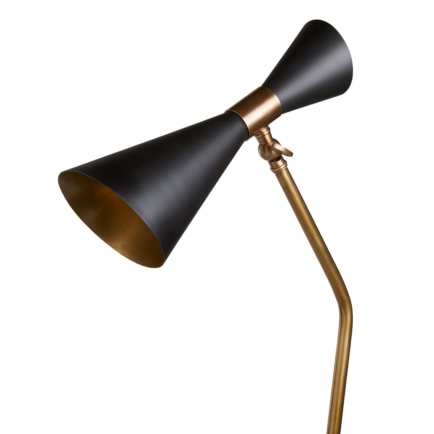 Bow Tie floor lamp in black