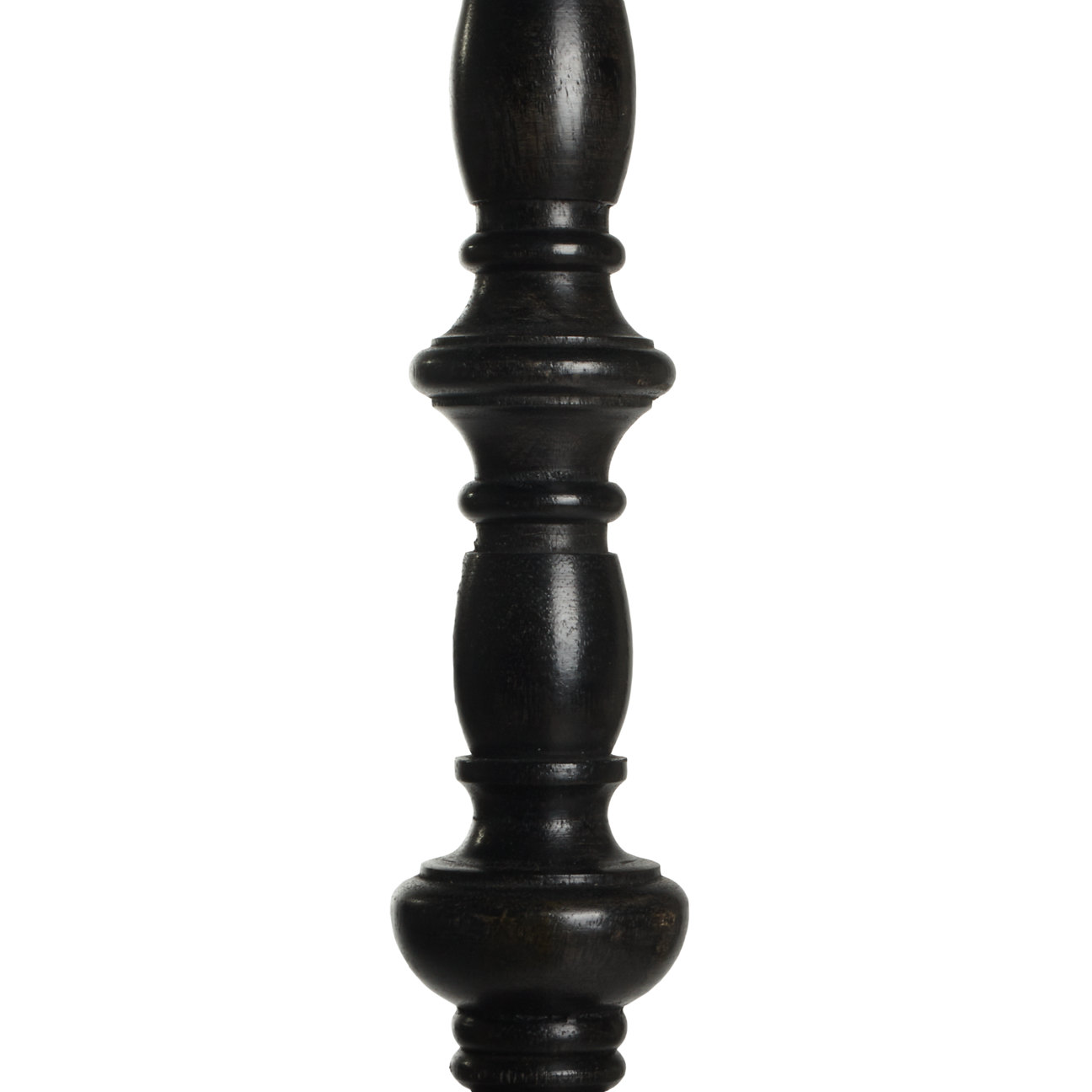 Eclipse floor lamp in Silvery black