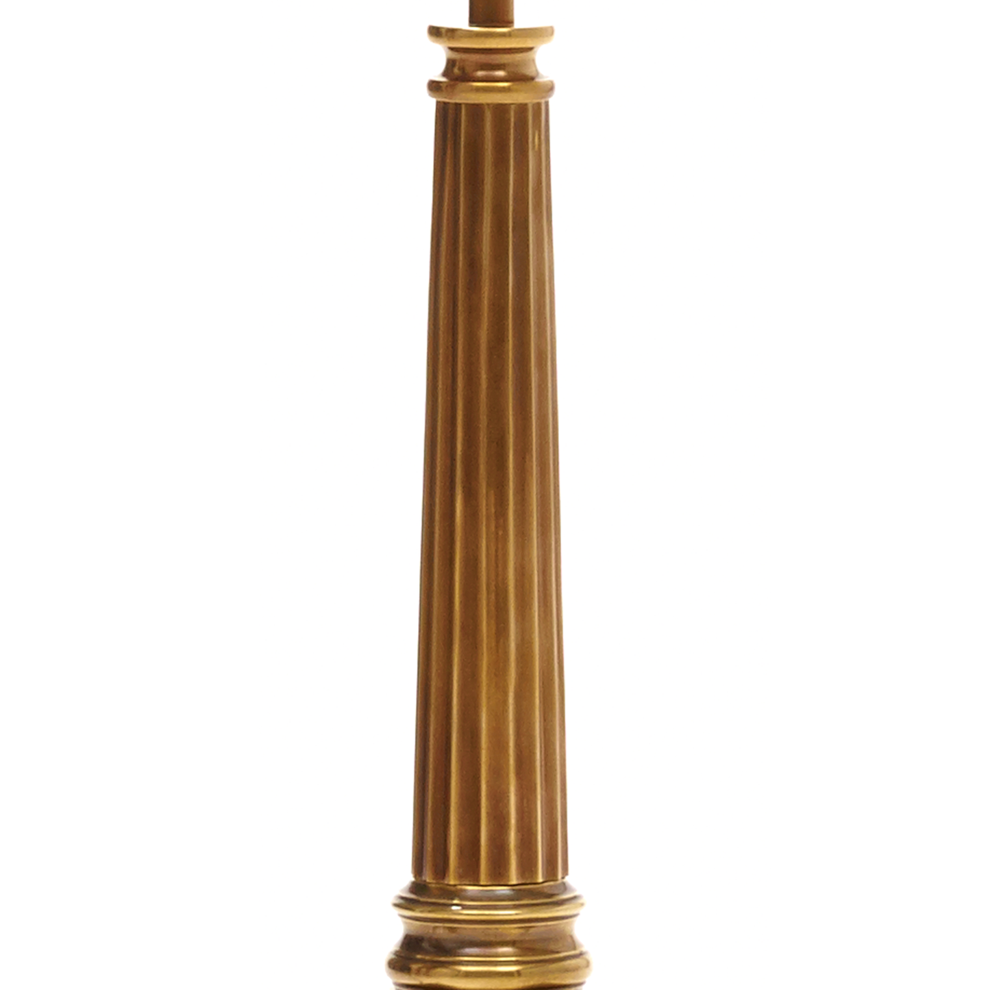 Admiral table lamp in antique brass