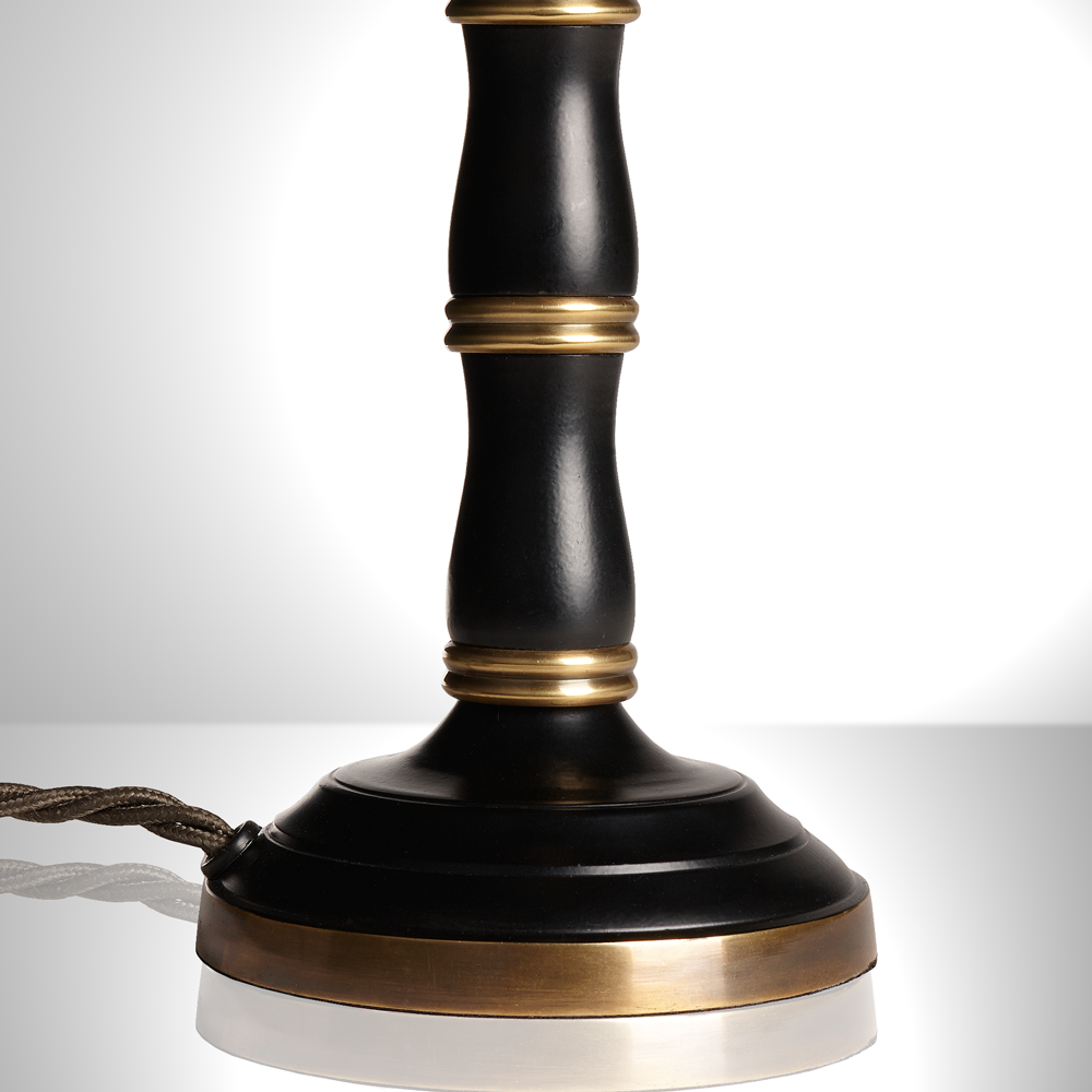 Smaller Cleo table lamp in brass