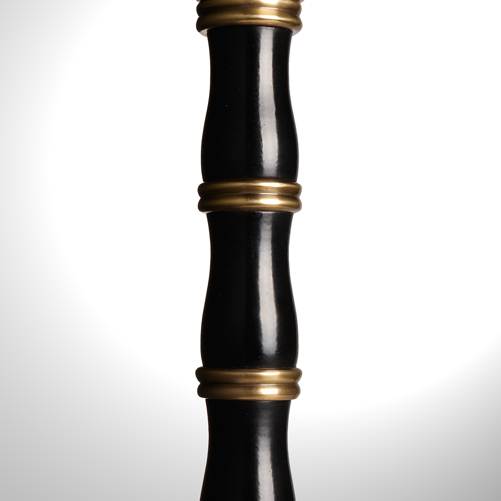 Smaller Cleo table lamp in brass