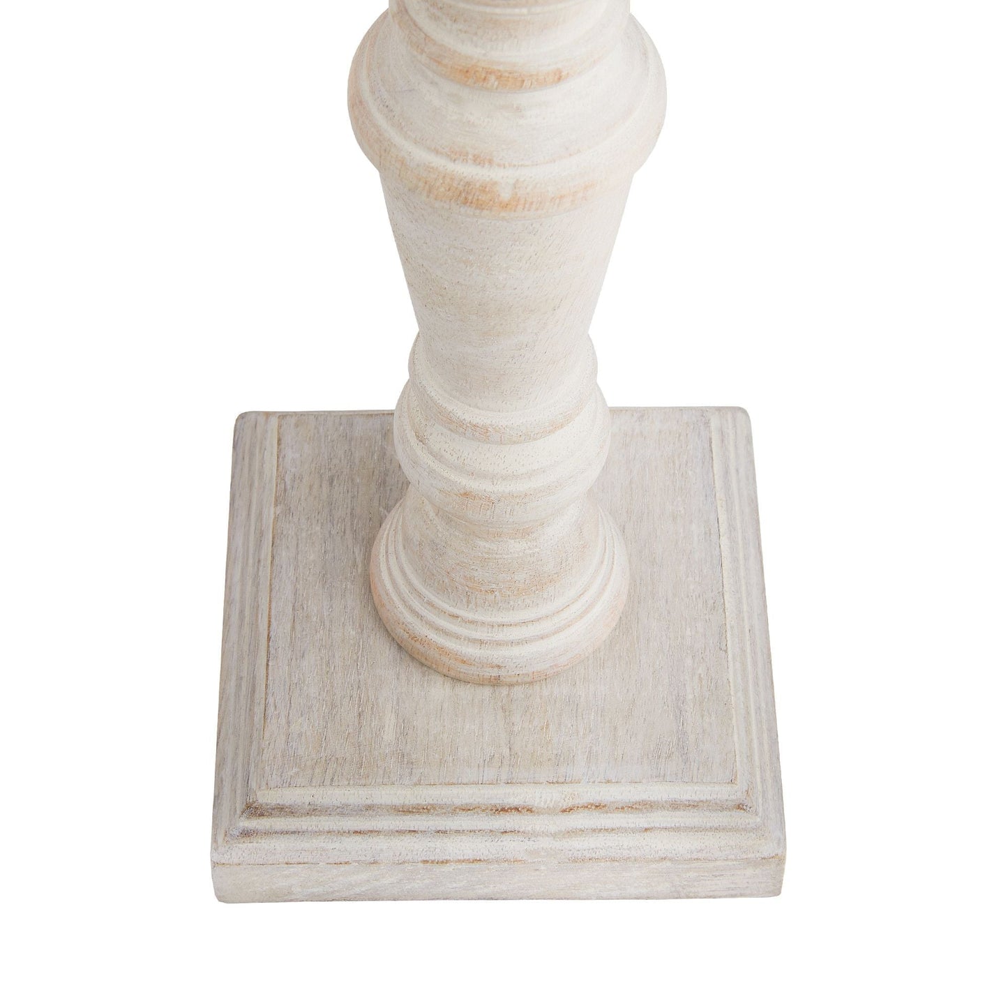Fred table lamp in natural whitewash