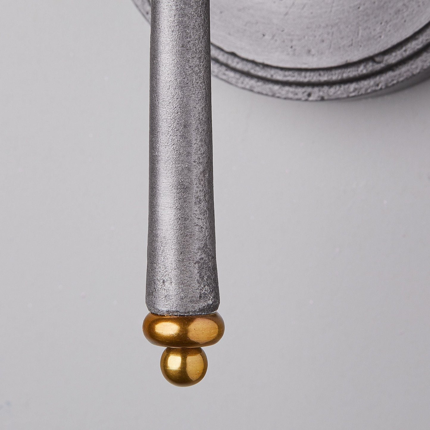 Twiglet Wall fitting in aluminium and brass