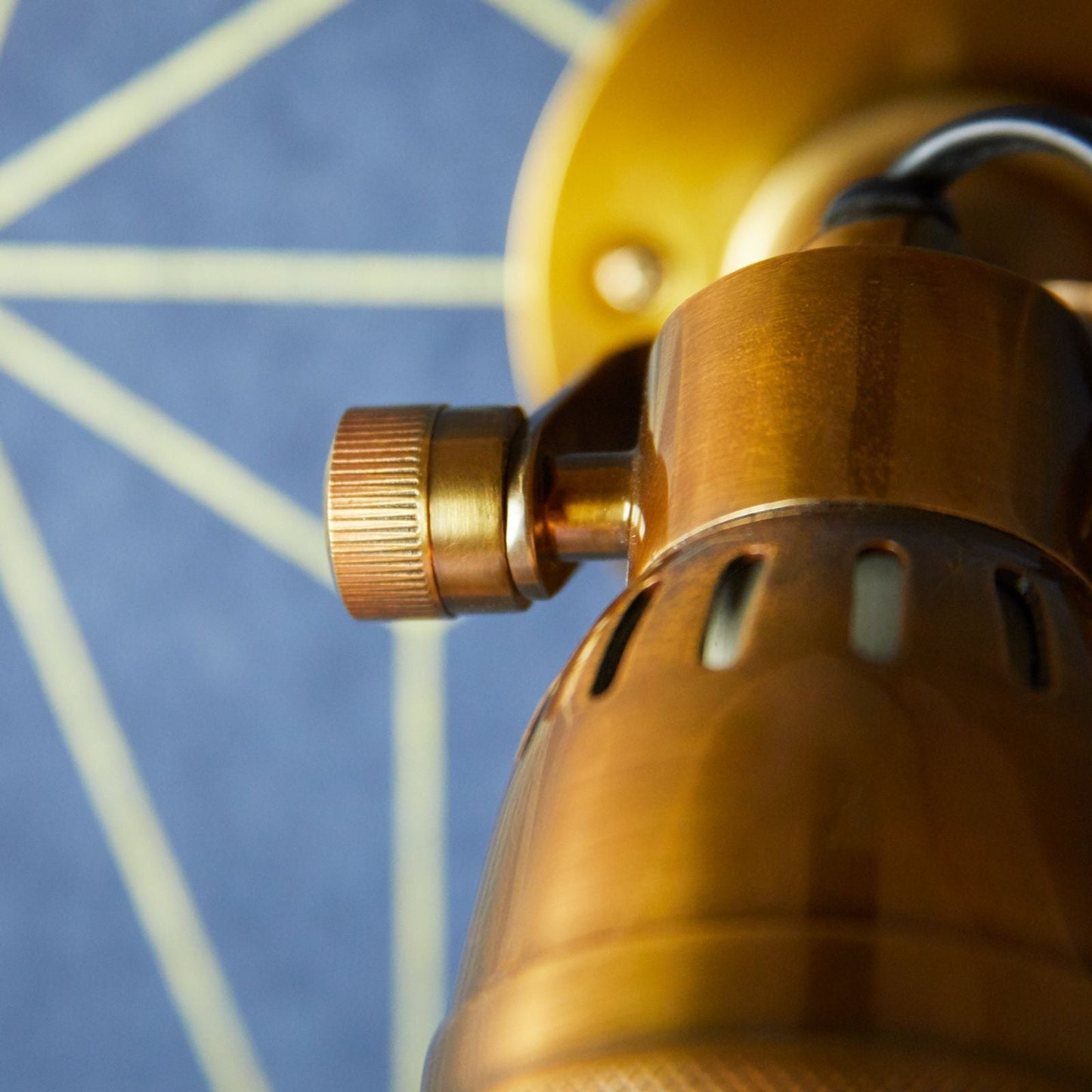 Mumford Spotlight in Antiqued Brass